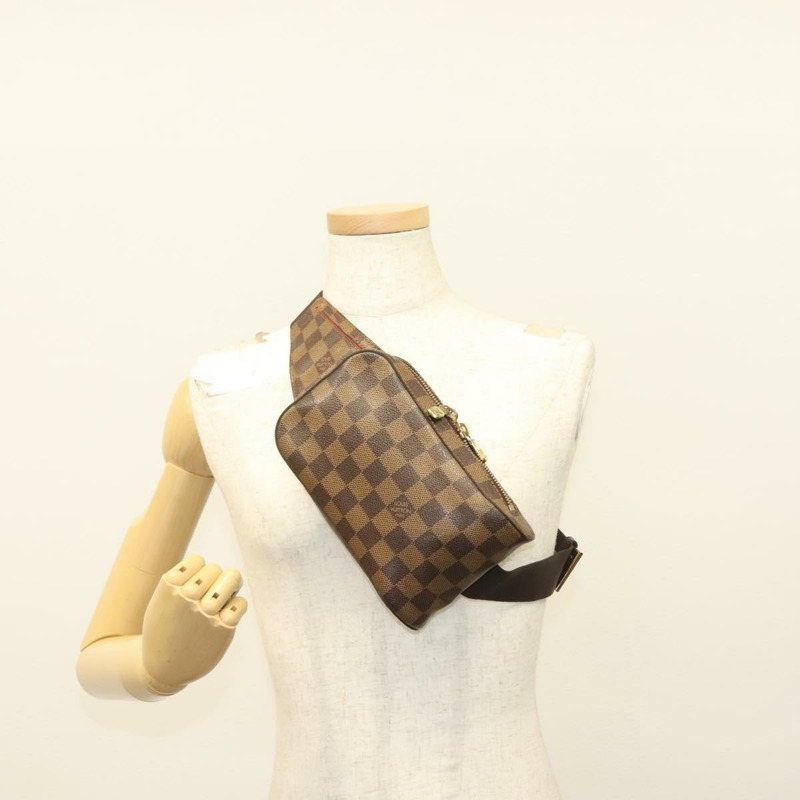 【日本直送】路易威登 Damier Ebene Geronimos 單肩包 N51994 LV 正品 141683A-21
