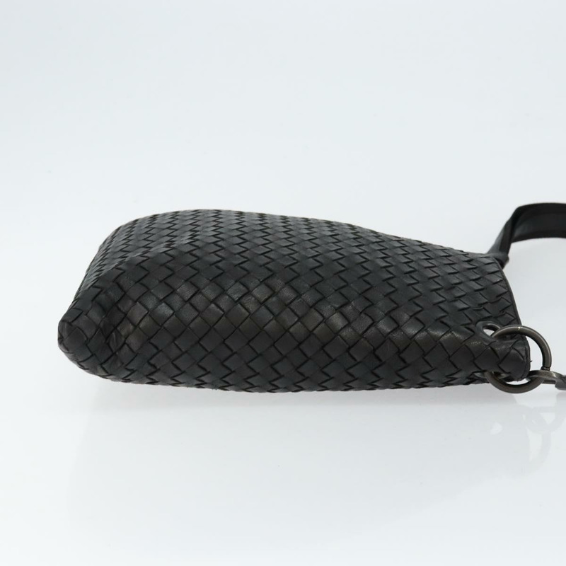 【日本直送】BOTTEGA VENETA INTRECCIATO 黑色皮革肩背包 正品 143339A-2
