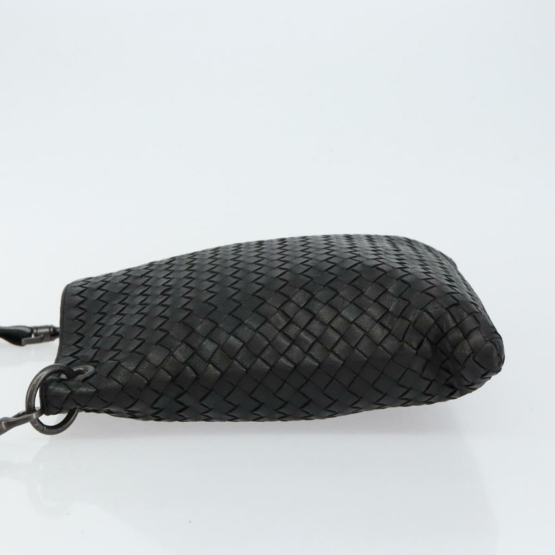 【日本直送】BOTTEGA VENETA INTRECCIATO 黑色皮革肩背包 正品 143339A-3