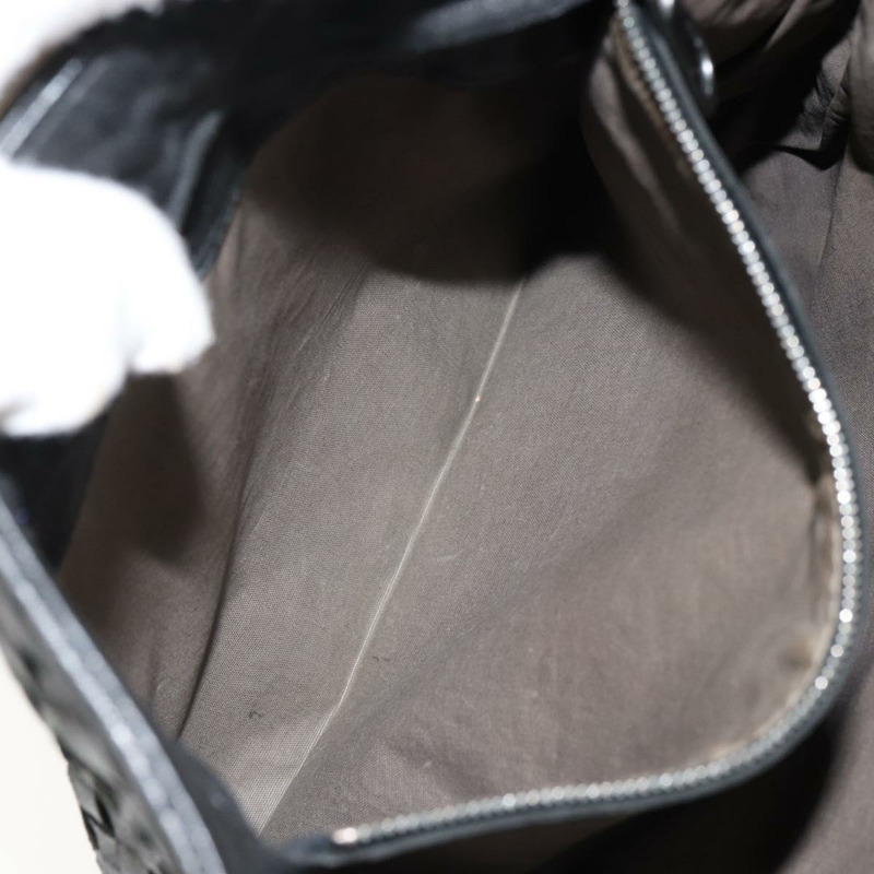 【日本直送】BOTTEGA VENETA INTRECCIATO 黑色皮革肩背包 正品 143339A-10