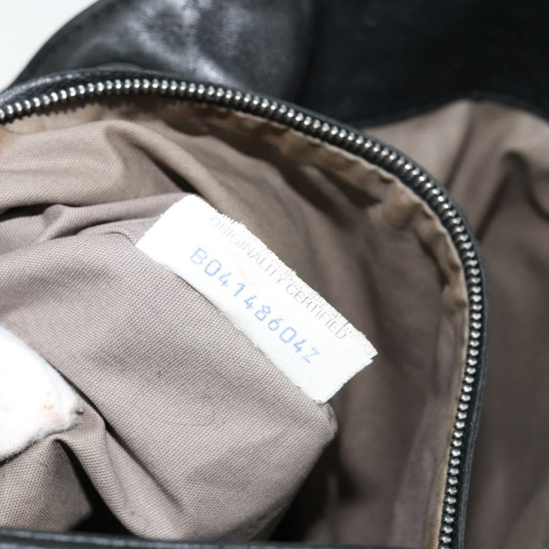 【日本直送】BOTTEGA VENETA INTRECCIATO 黑色皮革肩背包 正品 143339A-11