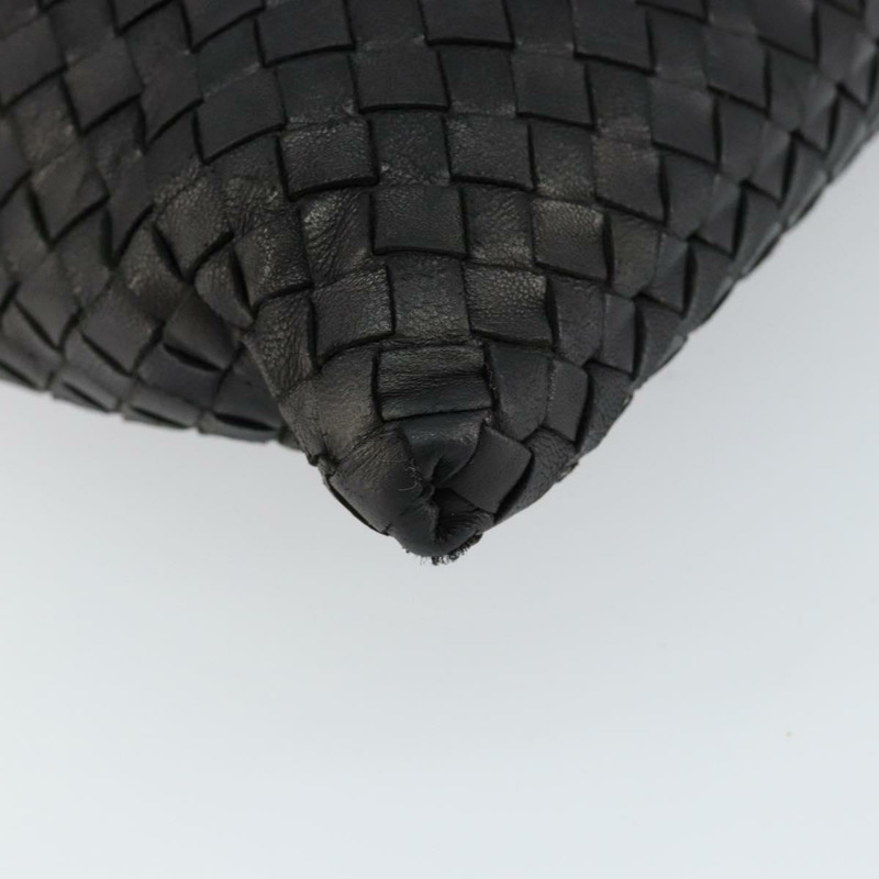 【日本直送】BOTTEGA VENETA INTRECCIATO 黑色皮革肩背包 正品 143339A-13