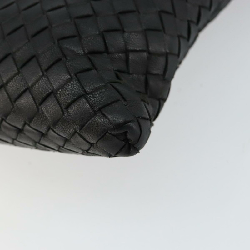 【日本直送】BOTTEGA VENETA INTRECCIATO 黑色皮革肩背包 正品 143339A-14