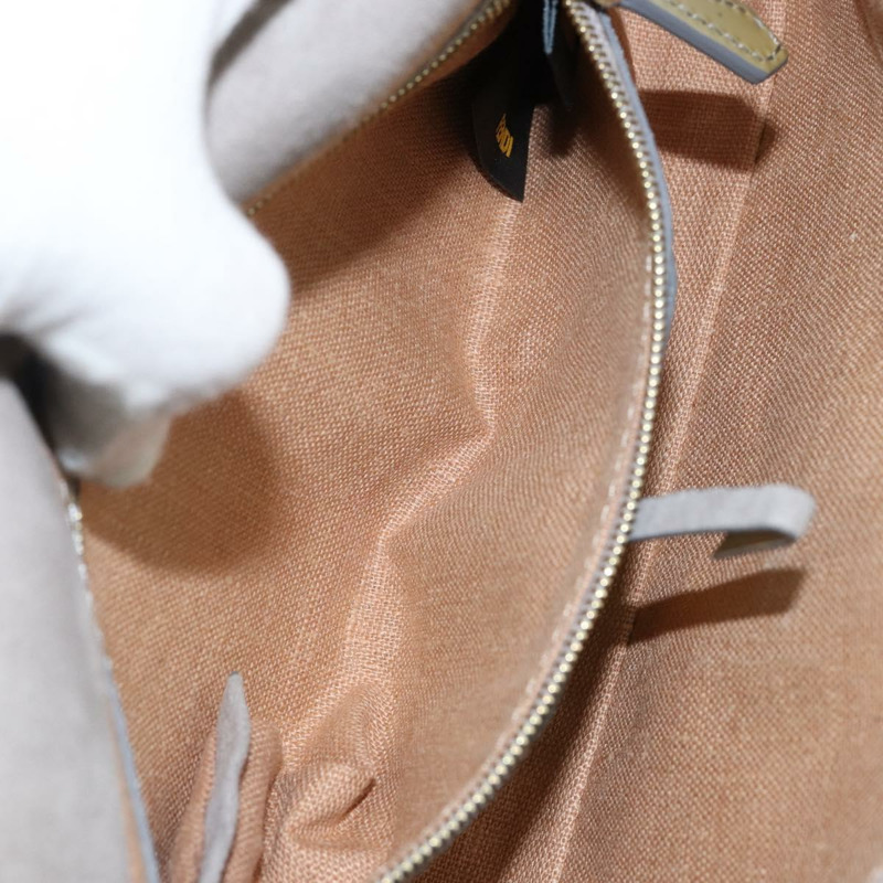 【日本直送】FENDI Mamma Baguette 鏈條單肩包 漆皮 灰色 金色 正品 144385A-23