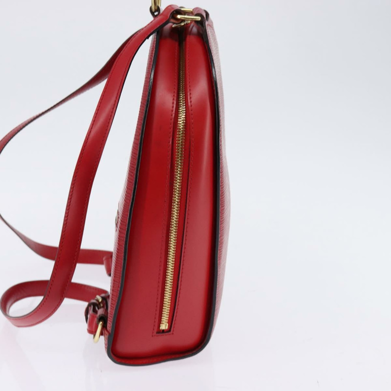 【日本直送】路易威登 Epi Mabillon 雙肩包 卡斯蒂利亞紅 M52237 LV Auth 145308A-3