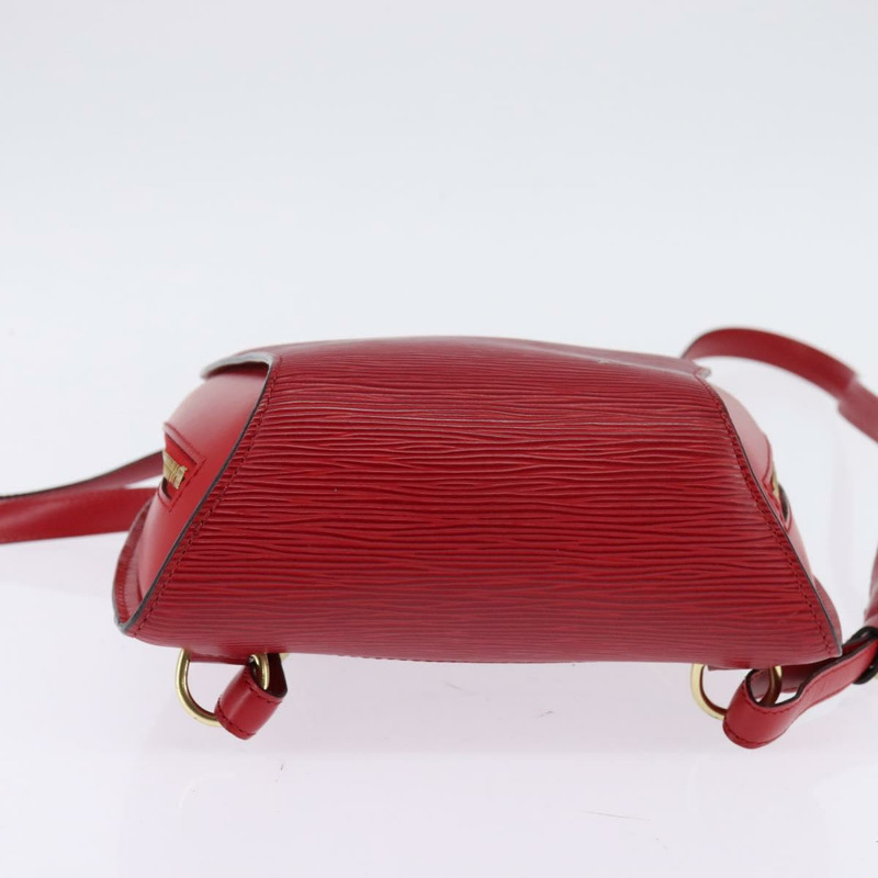 【日本直送】路易威登 Epi Mabillon 雙肩包 卡斯蒂利亞紅 M52237 LV Auth 145308A-4