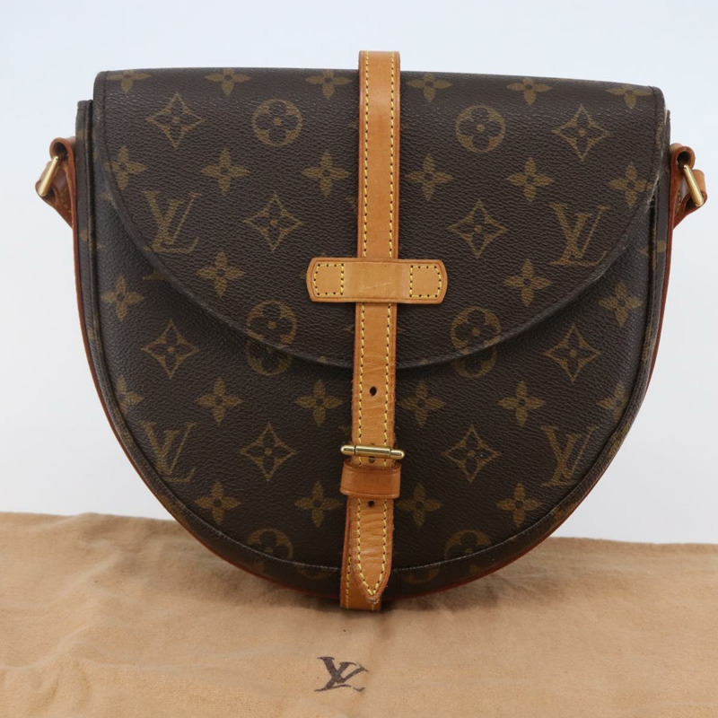 【日本直送】路易威登 Monogram Chantilly MM 肩背包 M51233 LV Auth 144552A-11