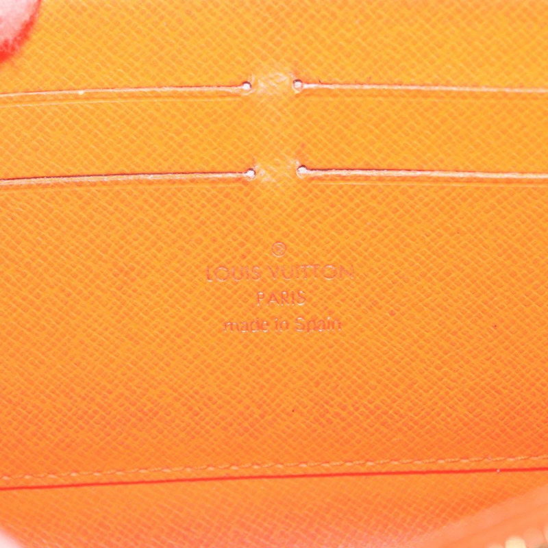 【日本直送】路易威登 Monogram Graffiti Zippy 長版皮夾 橘色 M93711 LV 正品 145791A-8