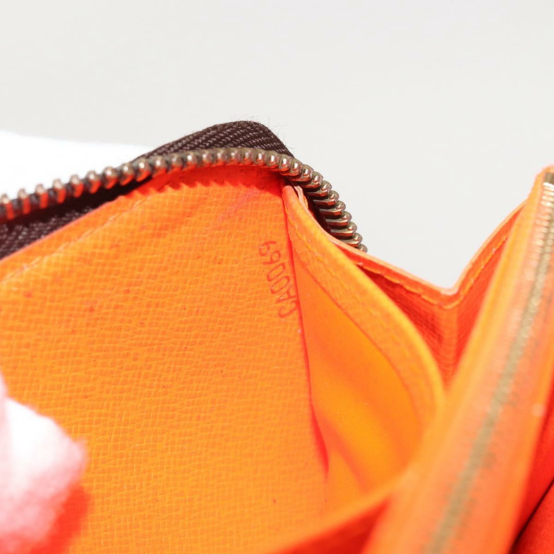 【日本直送】路易威登 Monogram Graffiti Zippy 長版皮夾 橘色 M93711 LV 正品 145791A-11