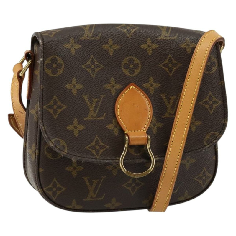 【日本直送】路易威登 Monogram Saint Cloud MM 肩背包 M51243 LV Auth 147121A-0