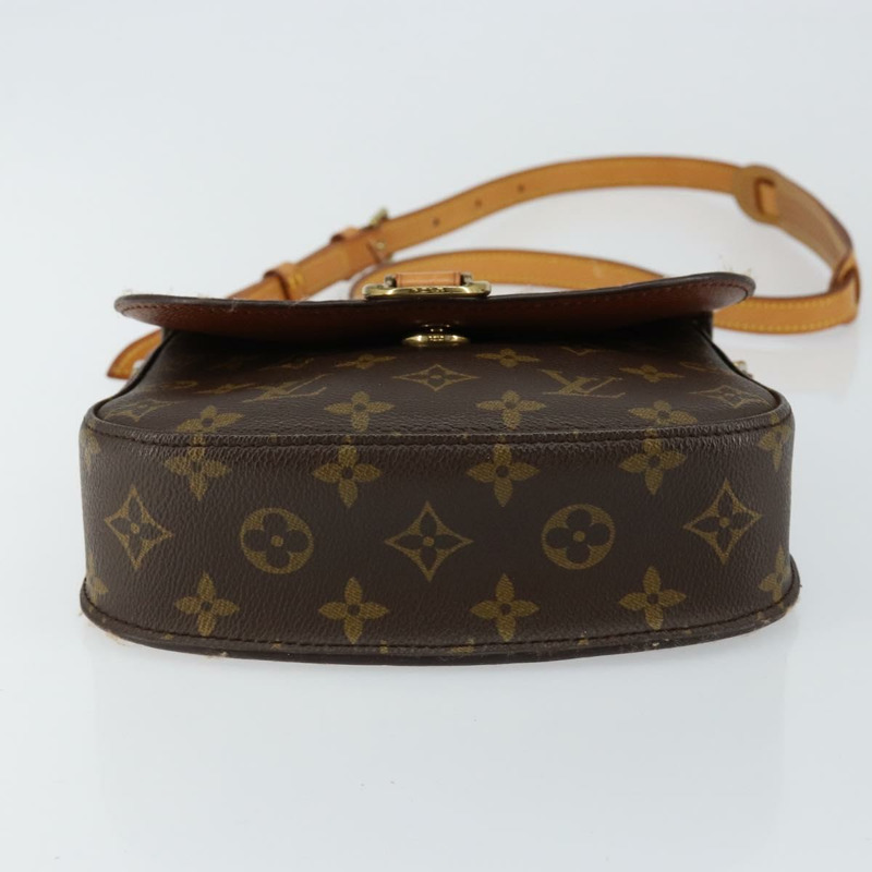 【日本直送】路易威登 Monogram Saint Cloud MM 肩背包 M51243 LV Auth 147121A-4