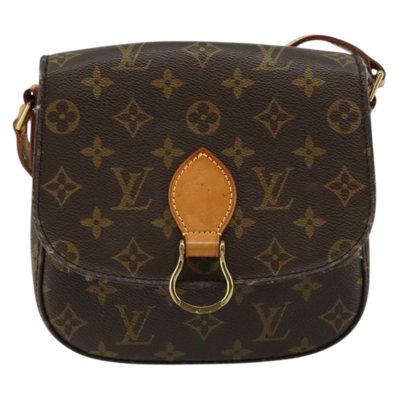 【日本直送】路易威登 Monogram Saint Cloud MM 肩背包 M51243 LV Auth 147121A-12