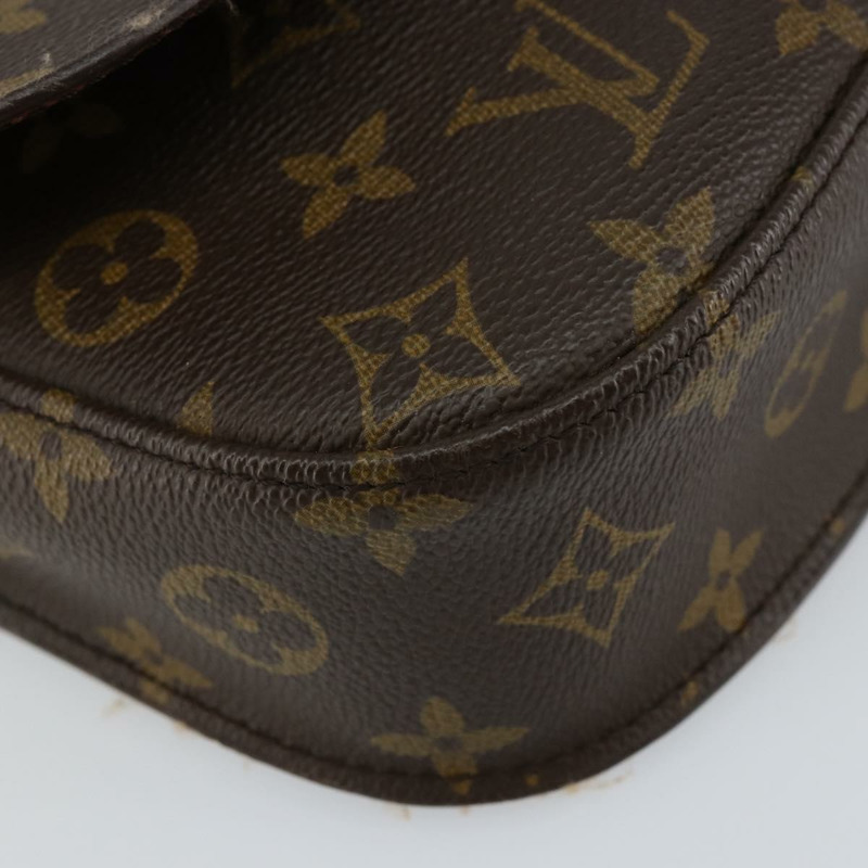 【日本直送】路易威登 Monogram Saint Cloud MM 肩背包 M51243 LV Auth 147121A-15