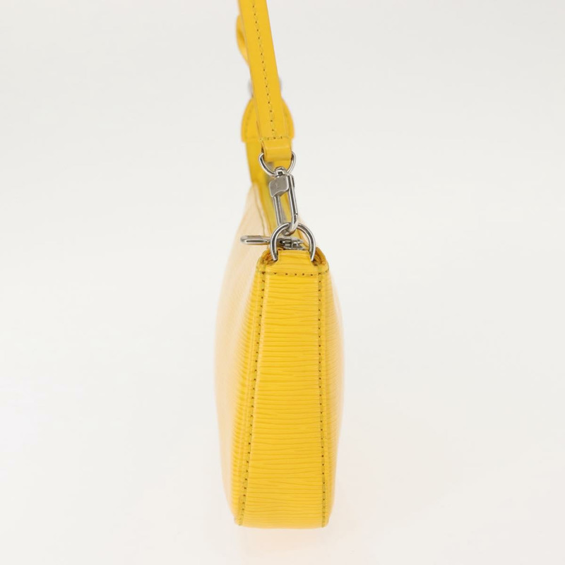 【日本直送】路易威登 Epi Pochette Accessoires 配件包 黃色 M52989 正品 146464A-3