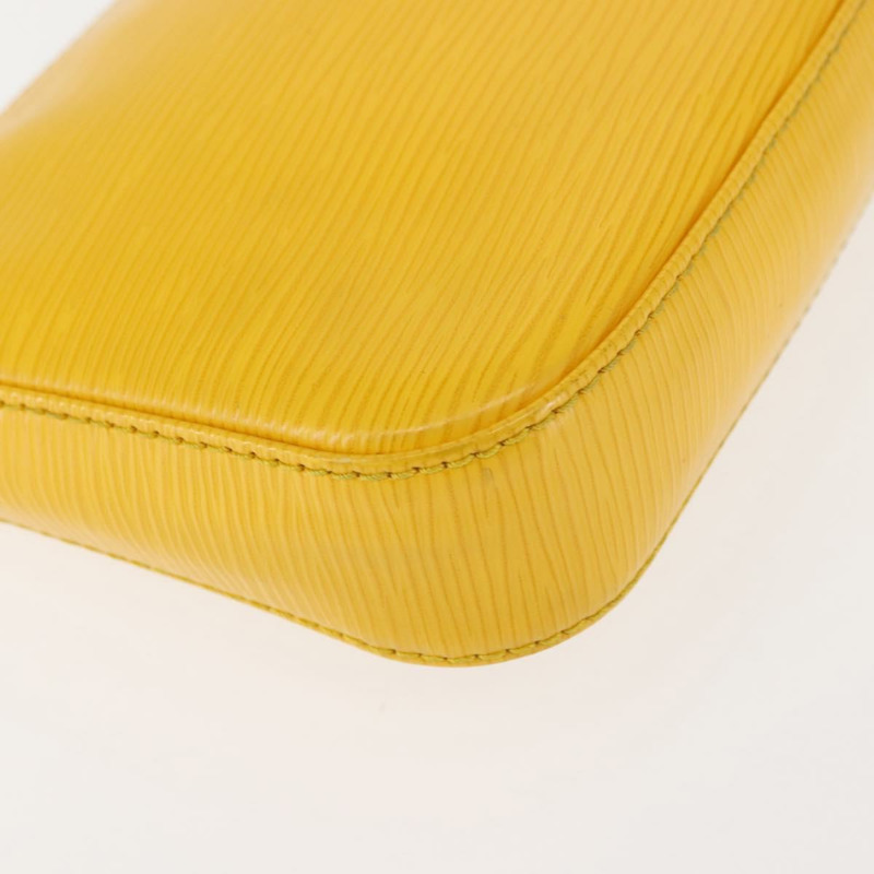 【日本直送】路易威登 Epi Pochette Accessoires 配件包 黃色 M52989 正品 146464A-14