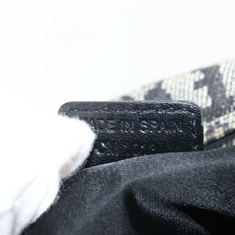 【日本直送】Christian Dior Trotter帆布肩背包 黑色 正品 146645A-11