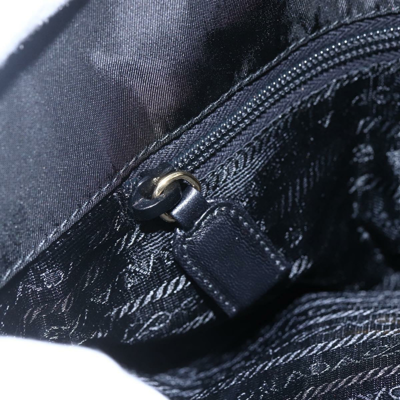 【日本直送】PRADA 尼龍黑色金色鏈條單肩包 正品 148283A-18