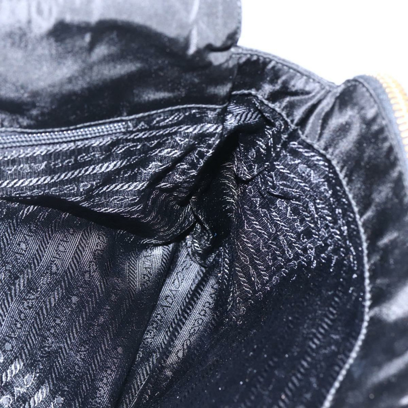 【日本直送】PRADA 尼龍黑色金色鏈條單肩包 正品 148283A-19