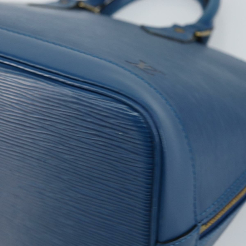 【日本直送】路易威登 Epi Alma 手提包，托萊多藍，M52145，LV 正品，編號 148139A-8