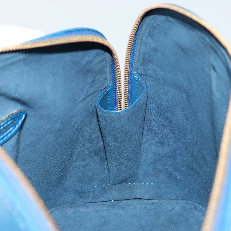 【日本直送】路易威登 Epi Alma 手提包，托萊多藍，M52145，LV 正品，編號 148139A-18