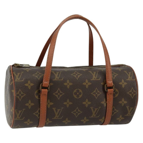 路易威登 Monogram Papillon 26 手提包 M51386 LV Auth 149964A
