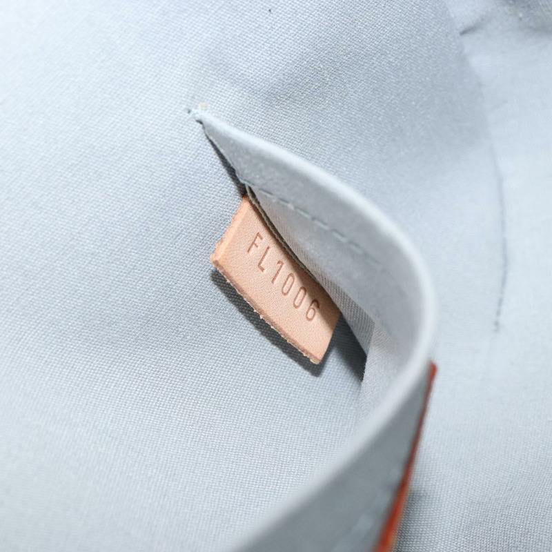 【日本直送】路易威登 Monogram Vernis Malibu Street Bag Perle M91507 LV Auth 150502A-11