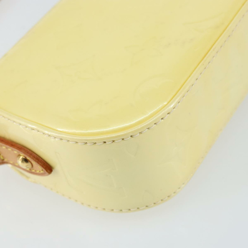 【日本直送】路易威登 Monogram Vernis Malibu Street Bag Perle M91507 LV Auth 150502A-16