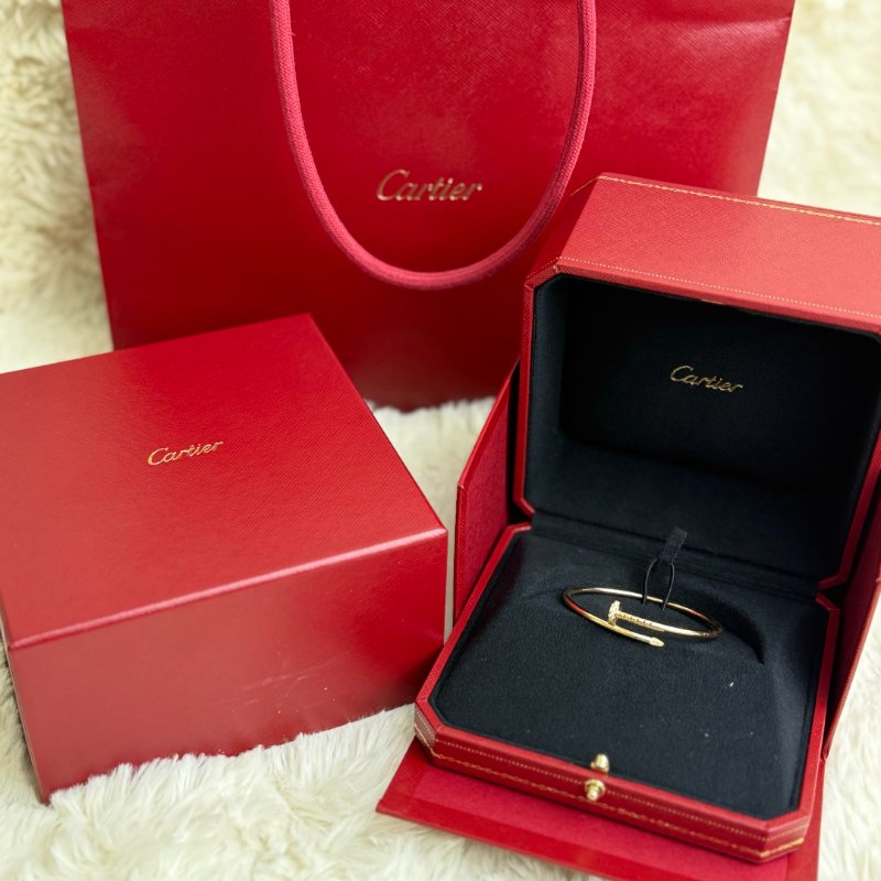 Cartier 釘子手鐲 14號-3