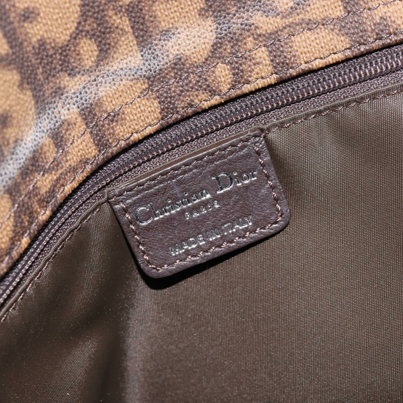 【日本直送】Christian Dior Trotter帆布鏈條手提包 PVC浪漫海軍藍金色正品 150839A-16