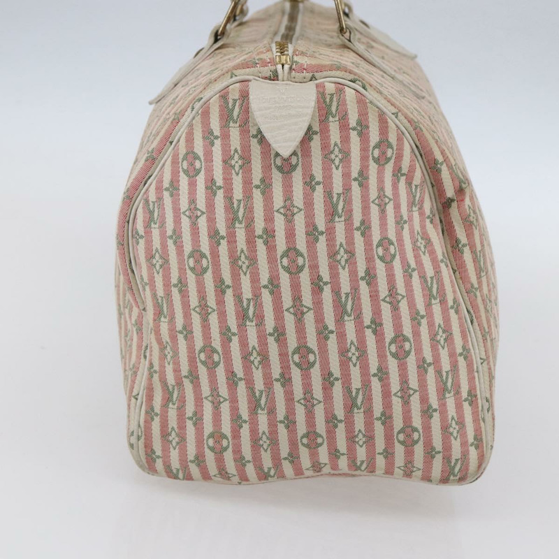 【日本直送】路易威登 Monogram Mini Lin Croisette Speedy 30 手袋 粉紅色 M95501 正品 152894A-2
