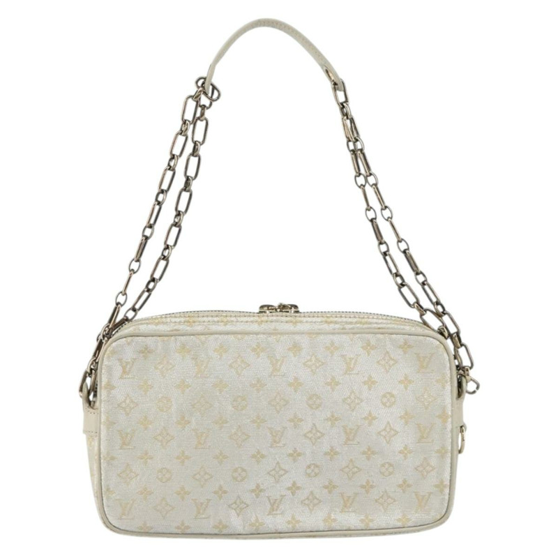 【日本直送】路易威登 Monogram Shine 鏈條 McKenna 手袋 銀色 M92362 LV 正品 151359A-1