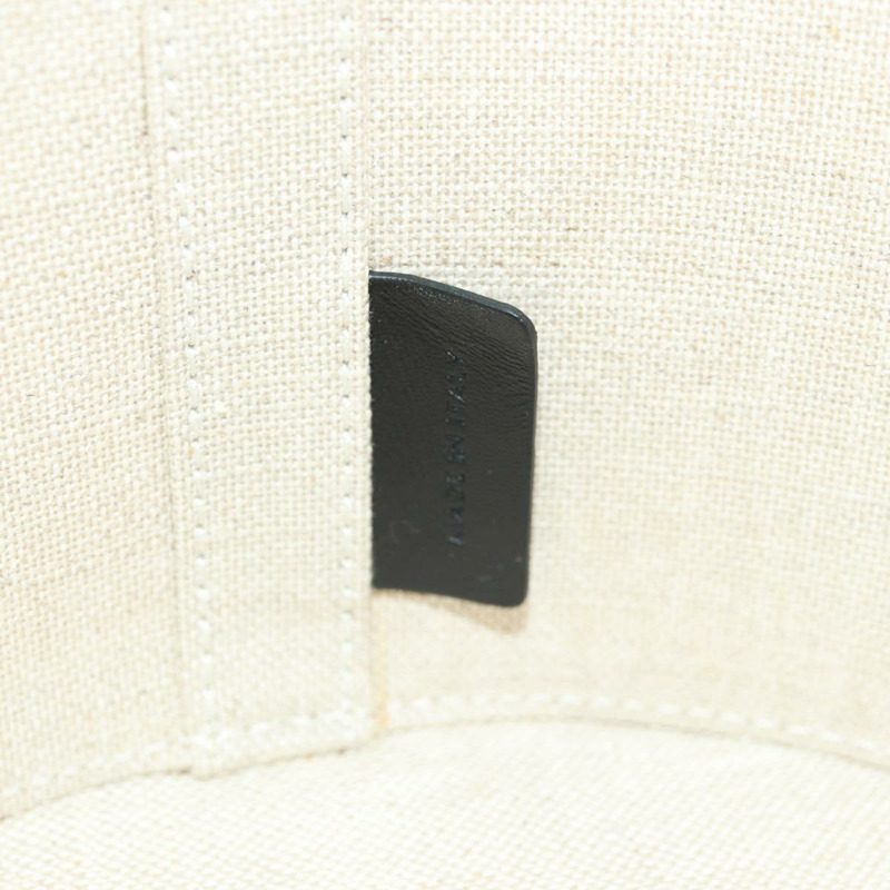 【日本直送】CELINE Triomphe 肩背包,帆布皮革,淺米色,黑色,金色,正品編號 170924M-11