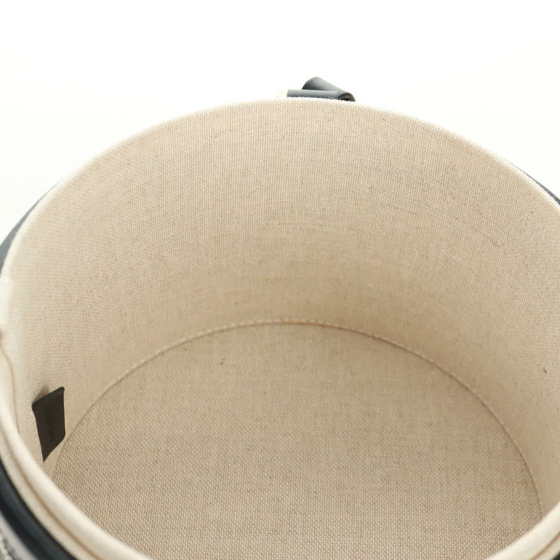 【日本直送】CELINE Triomphe 肩背包,帆布皮革,淺米色,黑色,金色,正品編號 170924M-23