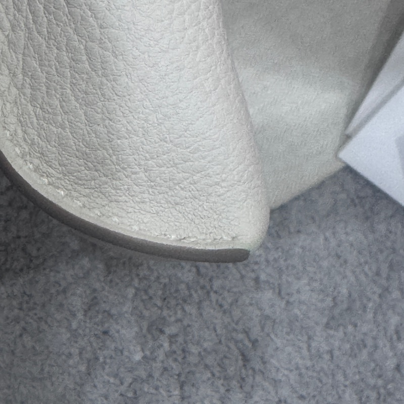 愛馬仕Hermes 餐盤包 videpoches 奶昔白編制肩帶斜挎包 側背包-9