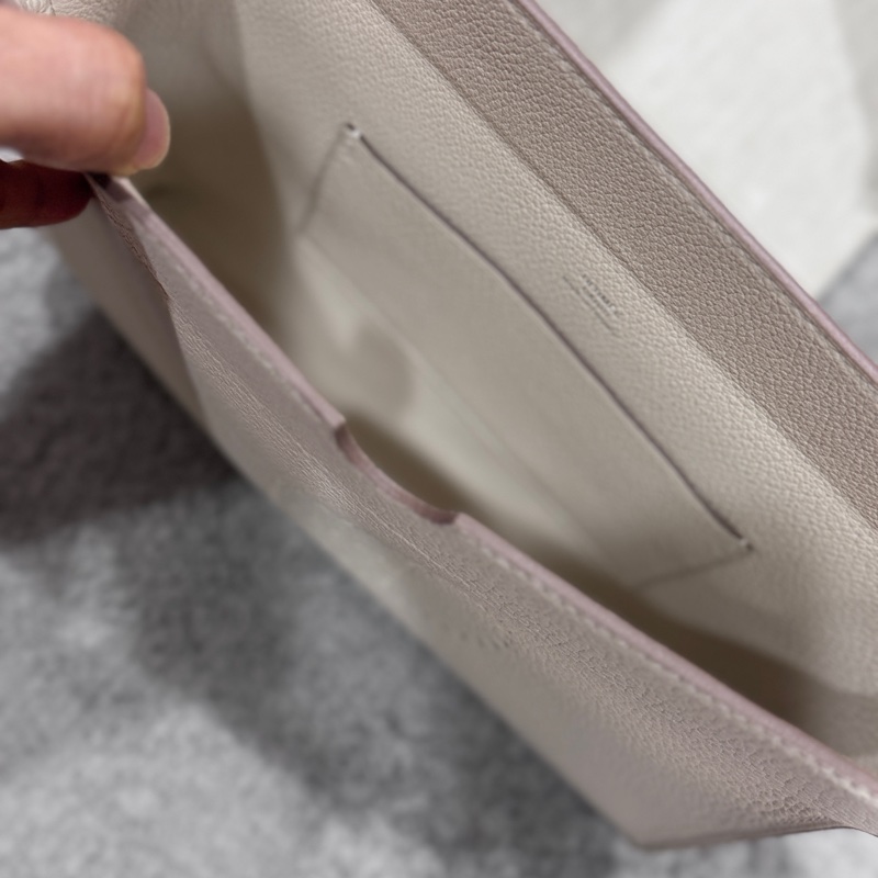 愛馬仕Hermes 餐盤包 videpoches 奶昔白編制肩帶斜挎包 側背包-10