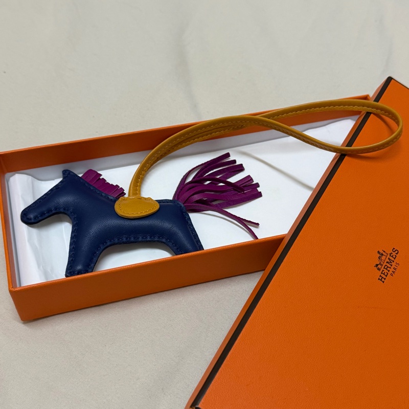Hermes小馬吊飾-4