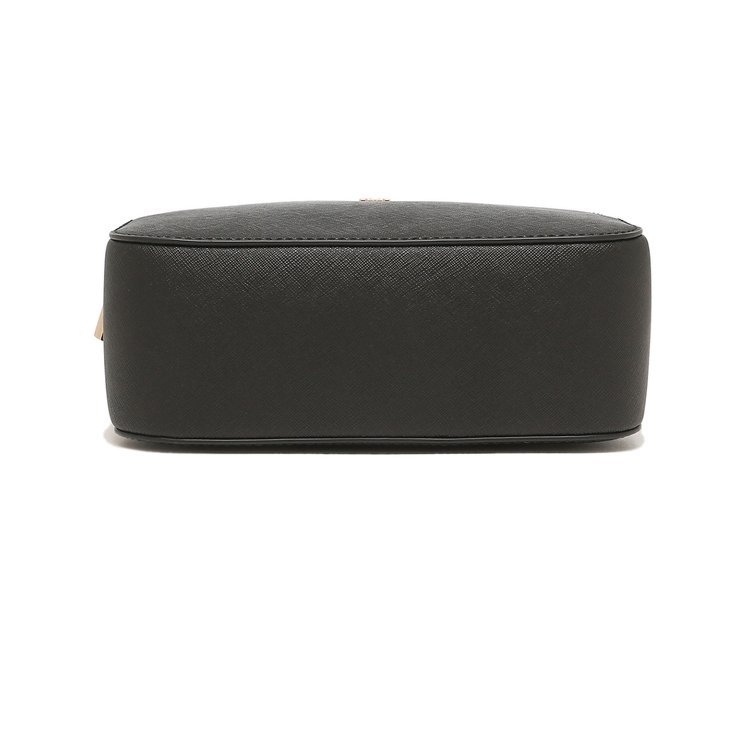 【TORY BURCH】雙層拉線橢圓斜背包-黑-2