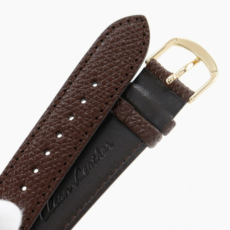 IWC萬國錶沙夫豪森復古403機芯腕錶,18K黃金錶殼搭配壓紋皮革錶帶,手動上鍊,指針式顯示,男士錶盤-13