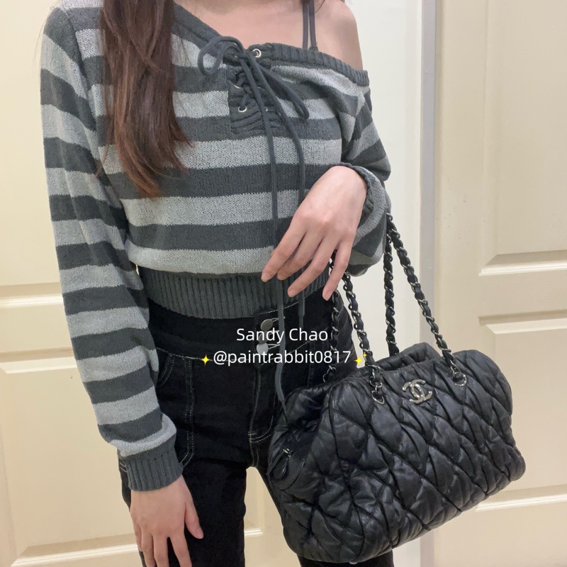 ෆ Chanel保齡球包 雲朵包-1