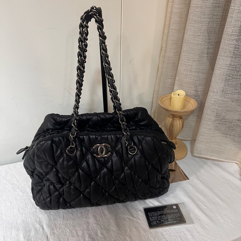 ෆ Chanel保齡球包 雲朵包-5