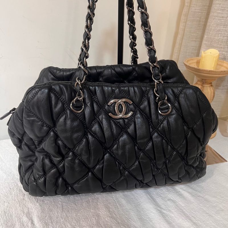 ෆ Chanel保齡球包 雲朵包-6