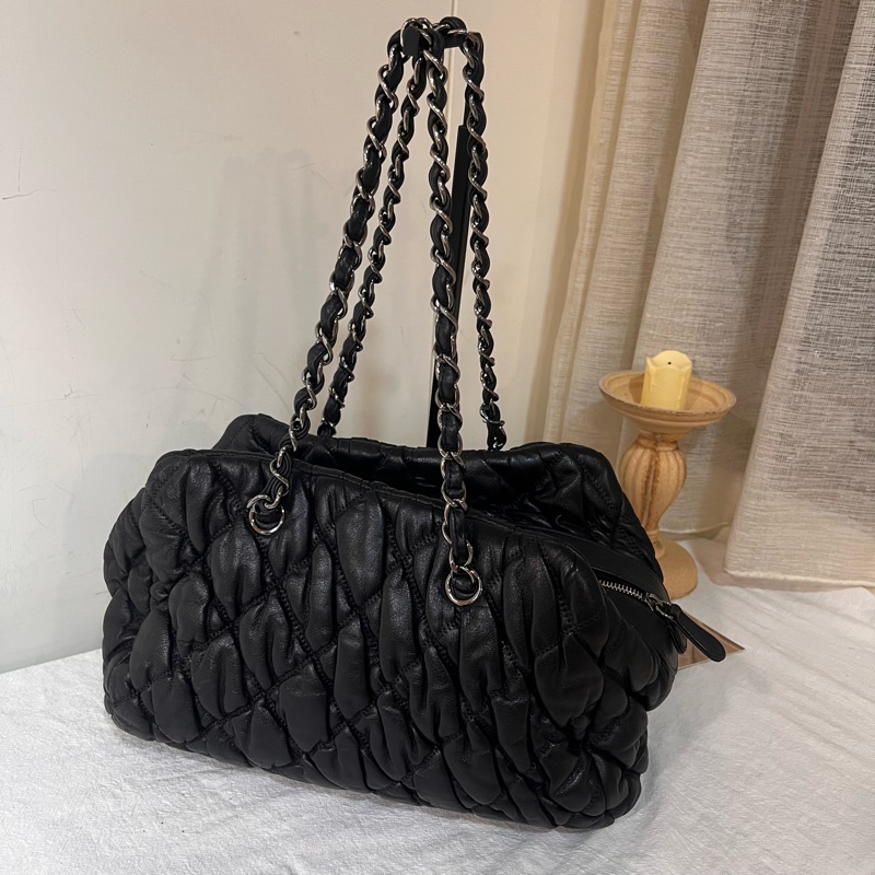 ෆ Chanel保齡球包 雲朵包-9