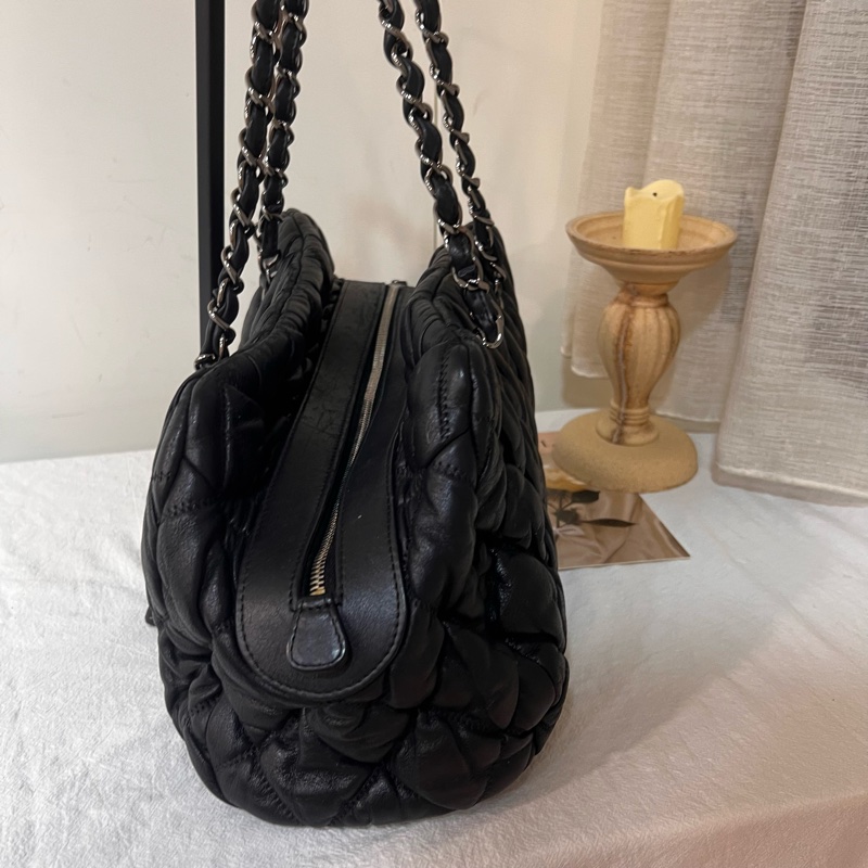 ෆ Chanel保齡球包 雲朵包-11