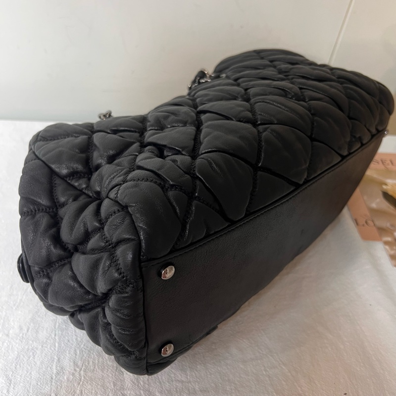 ෆ Chanel保齡球包 雲朵包-15