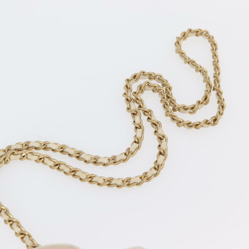 【日本直送】香奈兒 (CHANEL) Matelasse Vanity Chain Bag Caviar Skin White Gold CC Auth 170858A-9