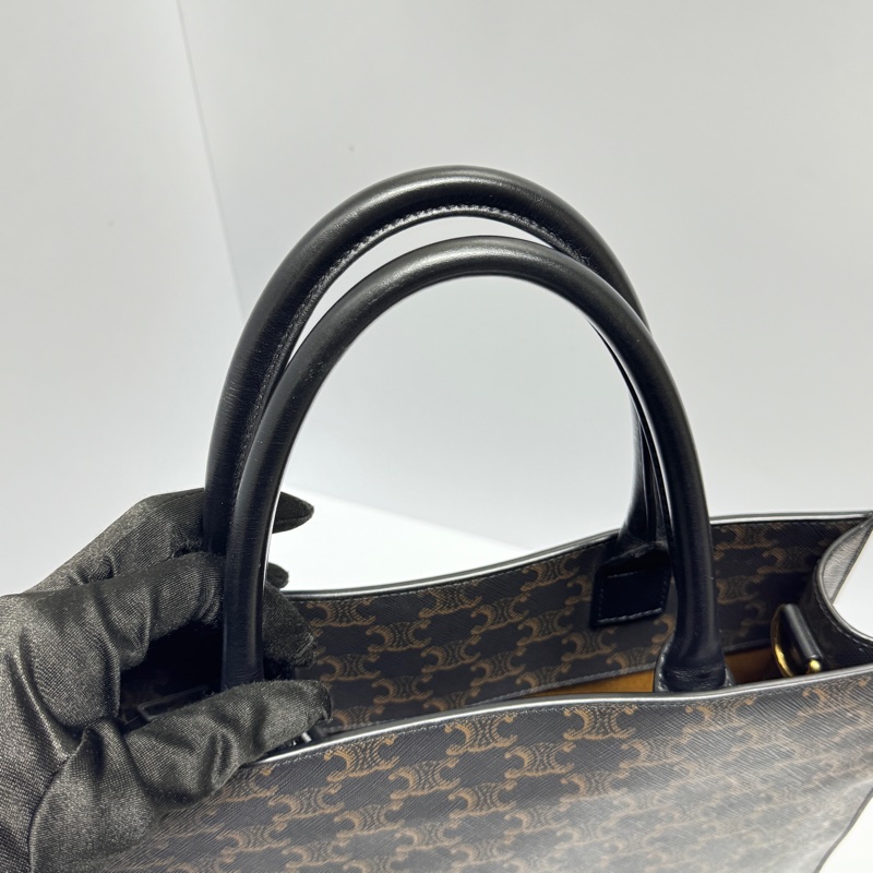 【時尚超好看😎】 Celine 經典老花 托特提包 （專櫃93,000）-9