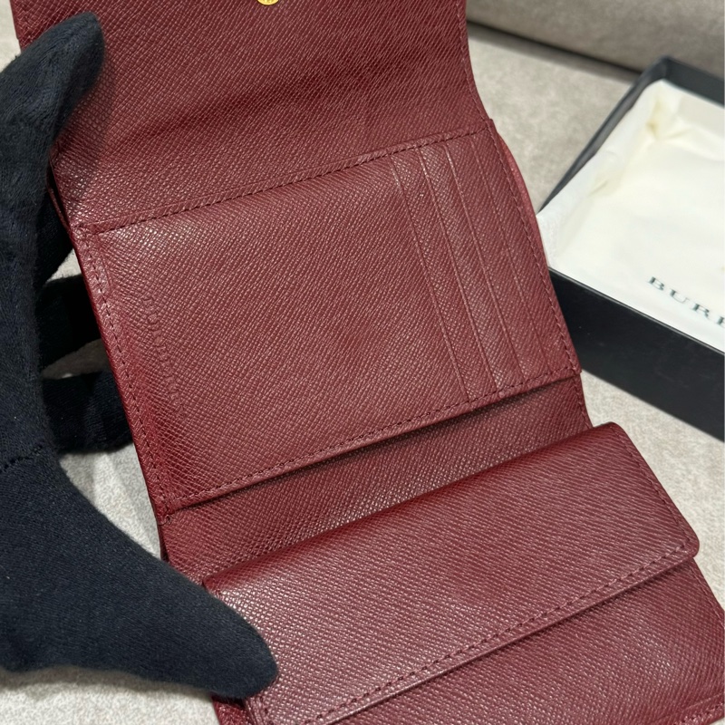 Burberry Nova 格紋三折短夾-2