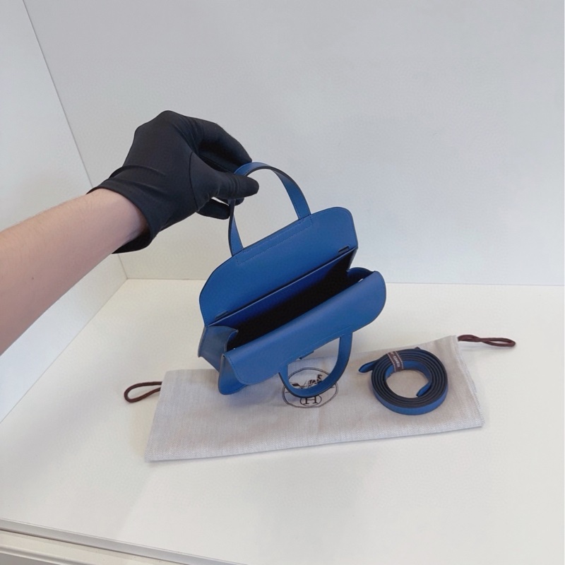 Hermes mini Halzan  瑪瑙藍色 A刻-7