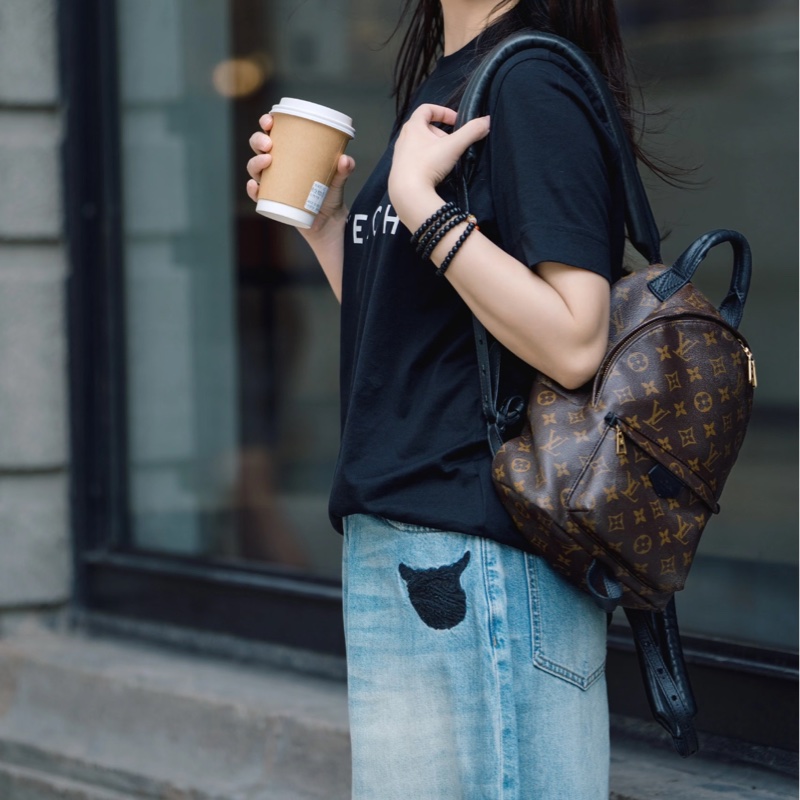 【95新✨ 全網最低價！】LV Louis Vuitton老花小書包 小號（下單前先詢問庫存❗️）-4