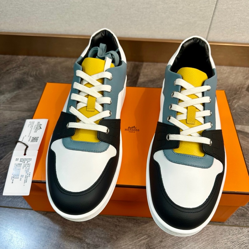 全新 Hermes 愛馬仕 freestyle H logo全皮休閒鞋 運動鞋 42碼-0